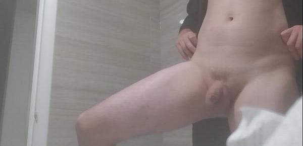  Humiliation on webcam, bi submissive peeing